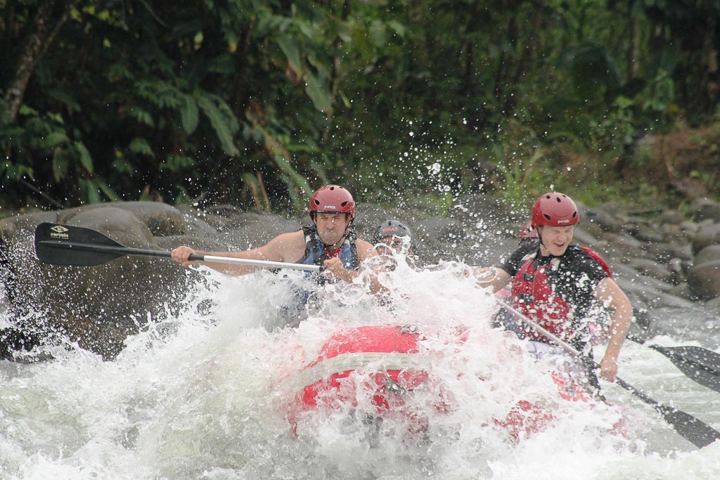        rafting upper sarapiqui 
  - Costa Rica