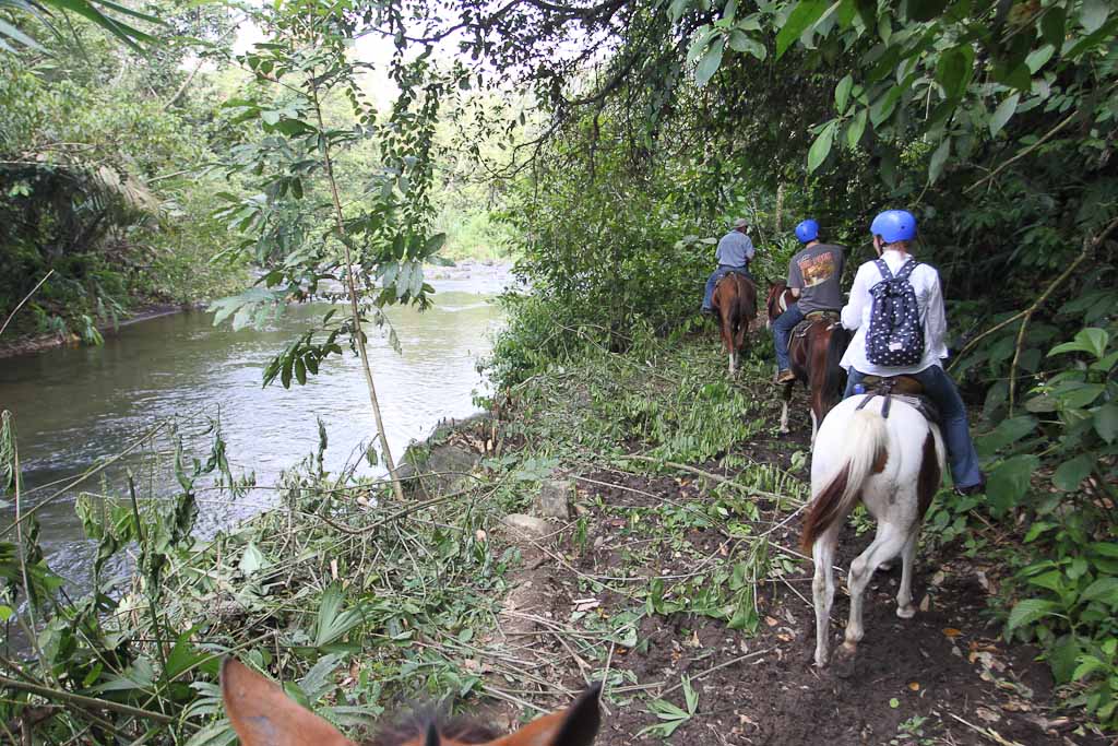 go adventure beside river 
 - Costa Rica