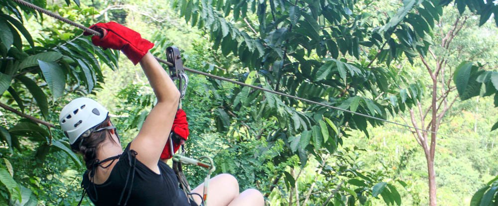 jungle adventure canopy 
 - Costa Rica