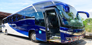 Marcopolo G7 Blue Coach 52 Seat - Costa Rica